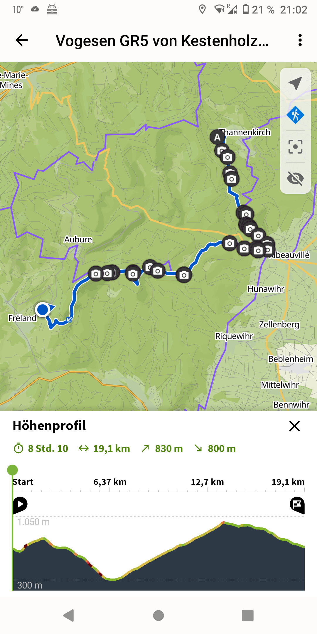 Von Thannenkirch – Melkerhof nach Fréland